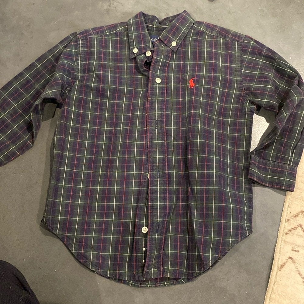 Ralph Lauren 3T plaid shirt